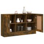 Sideboard aus geräuchertem Eichensperrholz, 120 x 30,5 x 70 cm von vidaXL, Sideboards - Ref: Foro24-815624, Preis: 88,64 €, R...