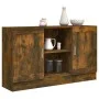Sideboard aus geräuchertem Eichensperrholz, 120 x 30,5 x 70 cm von vidaXL, Sideboards - Ref: Foro24-815624, Preis: 85,39 €, R...