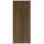 Badezimmerschrank aus braunem Eichensperrholz, 60 x 33 x 80 cm von vidaXL, Badezimmermöbel - Ref: Foro24-815665, Preis: 69,33...