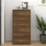 Sideboard mit 6 Schubladen Eiche braun Sperrholz 50x34x96 cm von vidaXL, Sideboards - Ref: Foro24-815365, Preis: 101,43 €, Ra...