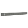 Jardinera arriate acero galvanizado gris 512x80x36 cm