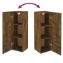 Mueble para TV madera de ingeniería roble ahumado 30,5x30x90 cm de vidaXL, Muebles TV - Ref: Foro24-815747, Precio: 36,46 €, ...