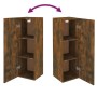 TV-Schrank aus Holzwerkstoff, geräucherte Eiche, 30,5 x 30 x 90 cm von vidaXL, TV-Möbel - Ref: Foro24-815747, Preis: 36,89 €,...
