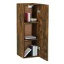 Mueble para TV madera de ingeniería roble ahumado 30,5x30x90 cm de vidaXL, Muebles TV - Ref: Foro24-815747, Precio: 36,46 €, ...