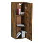 TV-Schrank aus Holzwerkstoff, geräucherte Eiche, 30,5 x 30 x 90 cm von vidaXL, TV-Möbel - Ref: Foro24-815747, Preis: 36,89 €,...