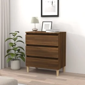Sideboard aus braunem Eichensperrholz, 60 x 35 x 69 cm von vidaXL, Sideboards - Ref: Foro24-815806, Preis: 77,38 €, Rabatt: %