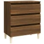 Sideboard aus braunem Eichensperrholz, 60 x 35 x 69 cm von vidaXL, Sideboards - Ref: Foro24-815806, Preis: 77,38 €, Rabatt: %