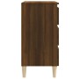 Brown oak plywood sideboard 60x35x69 cm by vidaXL, Sideboards - Ref: Foro24-815806, Price: 78,58 €, Discount: %