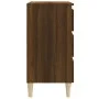Brown oak plywood sideboard 60x35x69 cm by vidaXL, Sideboards - Ref: Foro24-815806, Price: 77,38 €, Discount: %