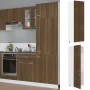 Armario para frigorífico madera marrón roble 60x57x207 cm de vidaXL, Armarios de cocina - Ref: Foro24-815602, Precio: 156,08 ...