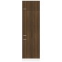 Kühlschrankschrank aus braunem Eichenholz, 60 x 57 x 207 cm von vidaXL, Küchenschränke - Ref: Foro24-815602, Preis: 157,70 €,...