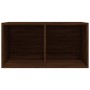 Braune Vinyl-Schallplattenbox aus Sperrholz, 71 x 34 x 36 cm von vidaXL, CD- und DVD-Speicher - Ref: Foro24-815254, Preis: 53...