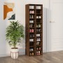 Brown oak plywood shoe rack 54x34x183 cm by vidaXL, Shoe racks and shoe organizers - Ref: Foro24-815302, Price: 151,96 €, Dis...