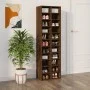 Brown oak plywood shoe rack 54x34x183 cm by vidaXL, Shoe racks and shoe organizers - Ref: Foro24-815302, Price: 150,80 €, Dis...