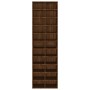 Brown oak plywood shoe rack 54x34x183 cm by vidaXL, Shoe racks and shoe organizers - Ref: Foro24-815302, Price: 151,96 €, Dis...