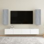 Mueble para TV 2 uds contrachapado gris Sonoma 30,5x30x90 cm de vidaXL, Muebles TV - Ref: Foro24-815750, Precio: 87,68 €, Des...