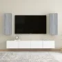 Mueble para TV 2 uds contrachapado gris Sonoma 30,5x30x90 cm de vidaXL, Muebles TV - Ref: Foro24-815750, Precio: 84,75 €, Des...