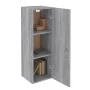 Mueble para TV 2 uds contrachapado gris Sonoma 30,5x30x90 cm de vidaXL, Muebles TV - Ref: Foro24-815750, Precio: 84,75 €, Des...