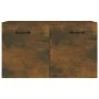 Armario pared madera contrachapada roble ahumado 60x36,5x35 cm de vidaXL, Taquillas y armarios de almacenamiento - Ref: Foro2...
