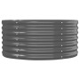 Jardinera arriate acero galvanizado antracita 512x80x36 cm