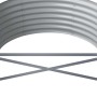 Jardinera arriate acero galvanizado antracita 512x80x36 cm