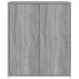 Schuhregal aus grauem Sonoma-Sperrholz, 60 x 35 x 70 cm von vidaXL, Schuhregale und Schuhorganisatoren - Ref: Foro24-816009, ...