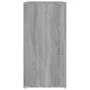 Schuhregal aus grauem Sonoma-Sperrholz, 60 x 35 x 70 cm von vidaXL, Schuhregale und Schuhorganisatoren - Ref: Foro24-816009, ...