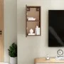 Mueble para TV madera de ingeniería roble marrón 30,5x30x60 cm de vidaXL, Muebles TV - Ref: Foro24-815745, Precio: 34,17 €, D...