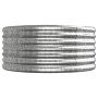 Jardinera arriate acero galvanizado plata 512x80x36 cm