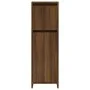 Badezimmerschrank aus braunem Eichensperrholz, 30 x 30 x 95 cm von vidaXL, Badezimmermöbel - Ref: Foro24-815554, Preis: 55,45...