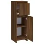Badezimmerschrank aus braunem Eichensperrholz, 30 x 30 x 95 cm von vidaXL, Badezimmermöbel - Ref: Foro24-815554, Preis: 55,45...