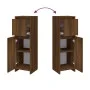 Badezimmerschrank aus braunem Eichensperrholz, 30 x 30 x 95 cm von vidaXL, Badezimmermöbel - Ref: Foro24-815554, Preis: 55,45...
