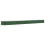 Jardinera arriate acero galvanizado verde 620x80x36 cm