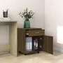 Brown oak plywood wheel cabinet 45x38x54 cm by vidaXL, Lockers and storage cabinets - Ref: Foro24-815965, Price: 49,97 €, Dis...
