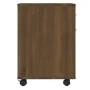 Radschrank aus braunem Eichensperrholz, 45 x 38 x 54 cm von vidaXL, Schließfächer und Lagerschränke - Ref: Foro24-815965, Pre...