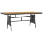 Garten-Esszimmer-Set 9-teilig grau Kunststoff-Rattan von vidaXL, Gartensets - Ref: Foro24-3120113, Preis: 435,54 €, Rabatt: %