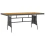 Garten-Esszimmer-Set 9-teilig grau Kunststoff-Rattan von vidaXL, Gartensets - Ref: Foro24-3120113, Preis: 422,27 €, Rabatt: %