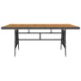 Garten-Esszimmer-Set 9-teilig grau Kunststoff-Rattan von vidaXL, Gartensets - Ref: Foro24-3120113, Preis: 435,54 €, Rabatt: %