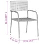 9-piece synthetic rattan garden dining set in gray color. by vidaXL, Garden sets - Ref: Foro24-3120113, Price: 437,66 €, Disc...