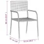 9-piece synthetic rattan garden dining set in gray color. by vidaXL, Garden sets - Ref: Foro24-3120113, Price: 425,84 €, Disc...