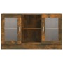 Vitrine aus geräuchertem Eichensperrholz, 120 x 30,5 x 70 cm von vidaXL, Sideboards - Ref: Foro24-815627, Preis: 86,33 €, Rab...