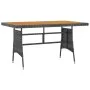 Garden dining set 7 pieces gray synthetic rattan by vidaXL, Garden sets - Ref: Foro24-3120103, Price: 344,35 €, Discount: %