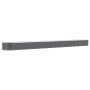 Jardinera arriate acero galvanizado antracita 620x80x36 cm
