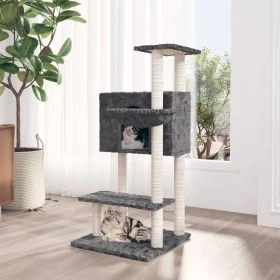 Cat scratching post with dark gray sisal posts 108.5 cm by vidaXL, Cat furniture - Ref: Foro24-171599, Price: 48,76 €, Discou...