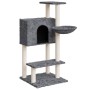 Katzenkratzbaum mit dunkelgrauen Sisalstämmen 108,5 cm von vidaXL, Katzenmöbel - Ref: Foro24-171599, Preis: 42,10 €, Rabatt: %