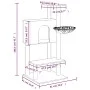 Cat scratching post with dark gray sisal posts 108.5 cm by vidaXL, Cat furniture - Ref: Foro24-171599, Price: 48,76 €, Discou...