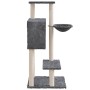 Katzenkratzbaum mit dunkelgrauen Sisalstämmen 108,5 cm von vidaXL, Katzenmöbel - Ref: Foro24-171599, Preis: 42,10 €, Rabatt: %