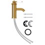 Grifo para lavabo de baño dorado 130x180 mm