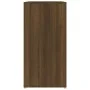 Schuhschrank aus braunem Eichensperrholz, 60 x 35 x 70 cm von vidaXL, Schuhregale und Schuhorganisatoren - Ref: Foro24-816010...