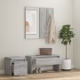 Set de muebles de recibidor madera contrachapada gris Sonoma de vidaXL, Armarios roperos - Ref: Foro24-3120195, Precio: 113,1...